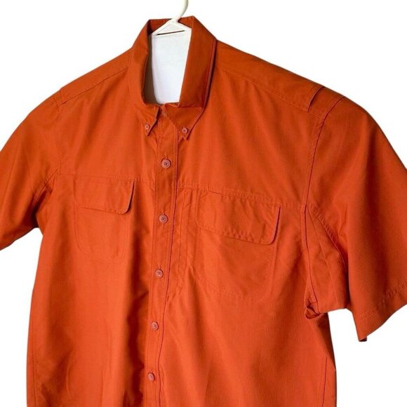 Duluth Trading Cool Plus Size XL Short Sleeves Vented Shirt Fishing Outdoor - Picture 3 of 6